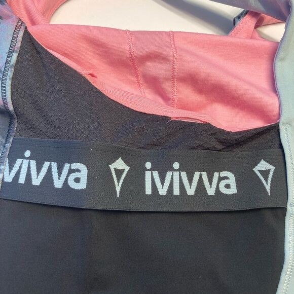 Ivivva Lululemon Logo Active Workout Tank Girls Size 12 Multicolor - Picture 6 of 8
